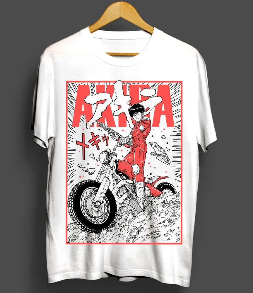 Akira T-shirt,Anime Shirt,Retro Neo Tokyo Manga Tetsuo Kaneda Shirt All Size