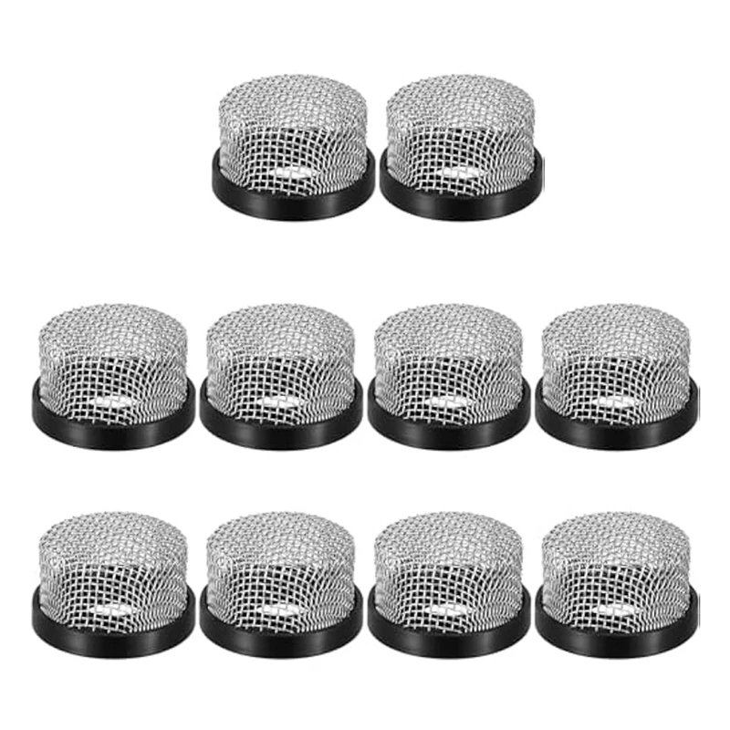 10Pcs Stainless Steel Mesh Strainer ¾ Inch -14, Aerator Screen Strainer Stainless Mesh Compatible With Livewell Pump