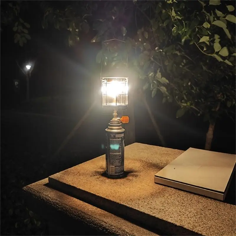 

U2JB High Efficiency Outdoor Camping Gas Light Tent Hanging Lamp For Outdoor Activity Hiking Camping Equipment Enduring