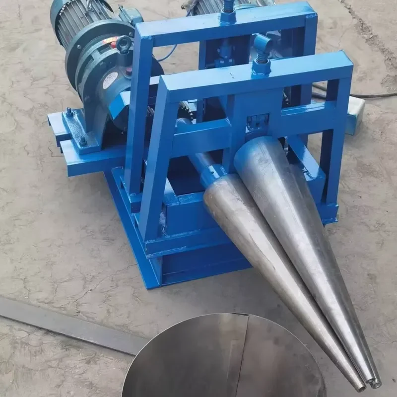 CE Certification High Quality Electric Three Roller Shaft Tapered Plate Machine Steel Plate Bending Roller Conical Plate Mill