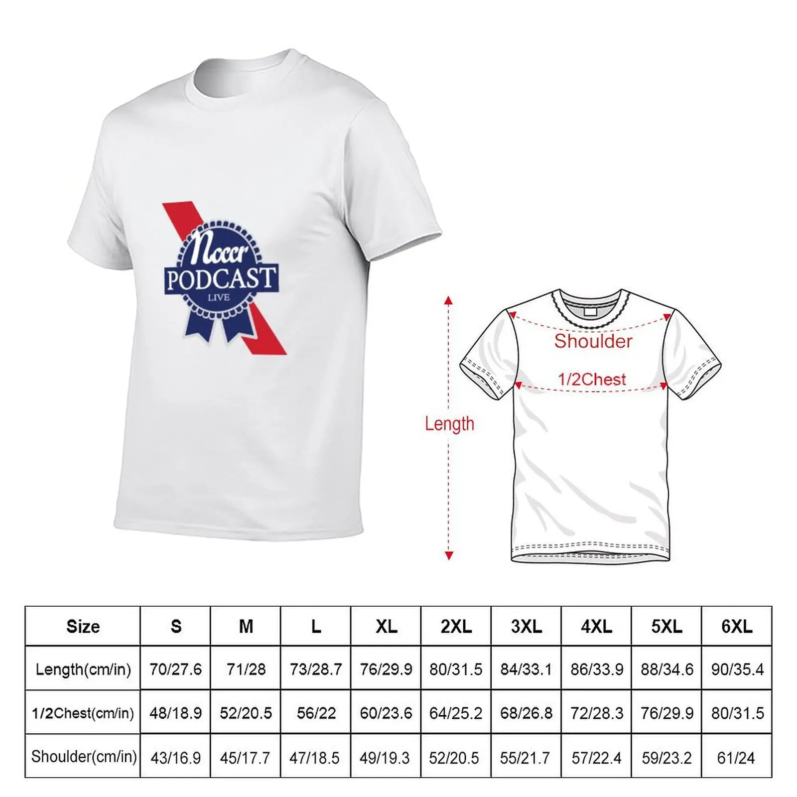 Blue Ribbon Podcast T-Shirt Funny t-shirts sports fans outfits for men