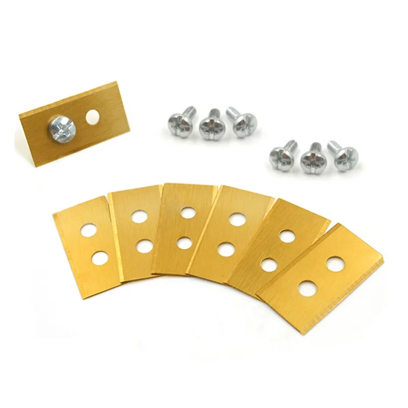 

B84B-9PCS Сменные лезвия для роботизированной газонокосилки Mammotion Luba Yuka всех серий с отвертками