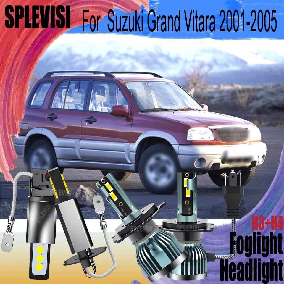 

Ensuring Safer Night Driving Energy Saving 5 year warranty Headlight Fog Light For Suzuki Grand Vitara 2001 2002 2003 2004 2005