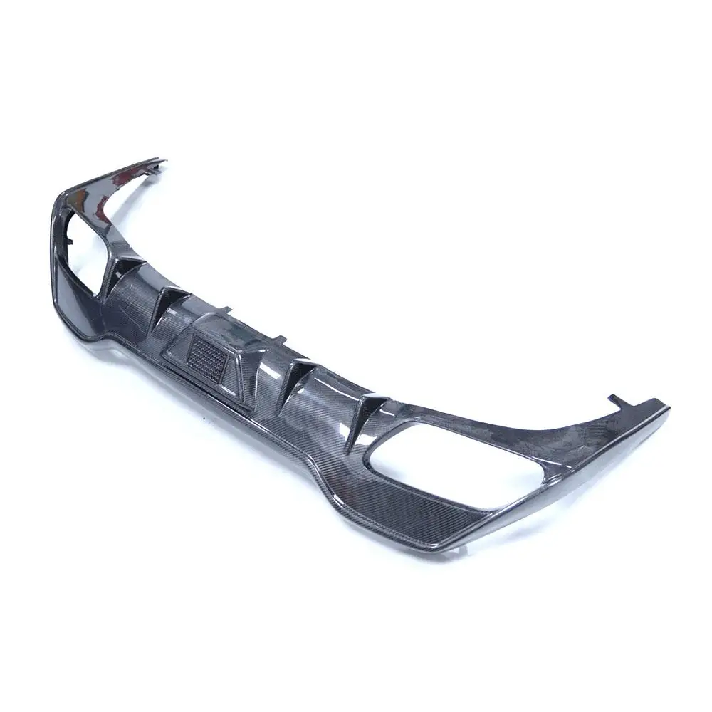 for BMW 8 Series G14 G15 Coupe 2019-2022 Carbon Fiber Car Rear Bumper Diffuser Lip Spoiler Bodykits Replacement Part