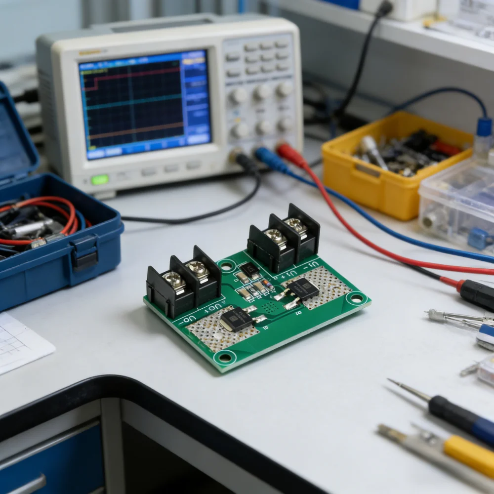 10A DC Power Supply Reverse Polarity Protection Board Ultra-Low Voltage Drop Module For Stable Current Protection