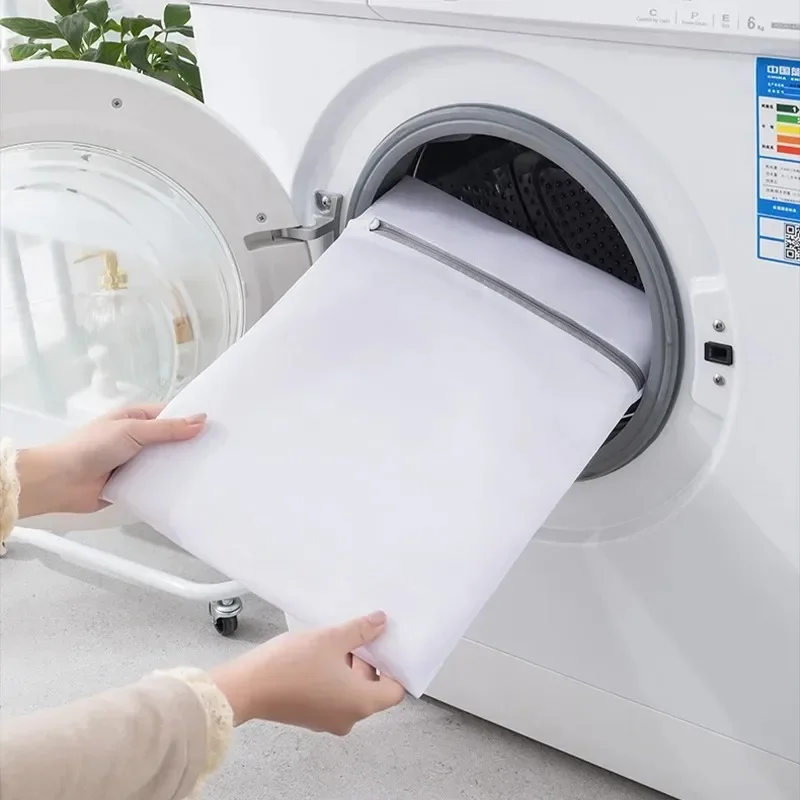 Upgraded Mesh Laundry Bags – Reusable Washing Machine Protectors for Bras, Socks, Lingerie & Delicates