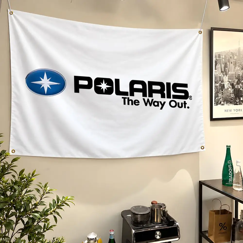 Brand P-Polaris RZR Ranger Sportsman Flags Wall Hanging Flag Banners For Birthday Parties Outdoor Bedroom Dorm Room Decor