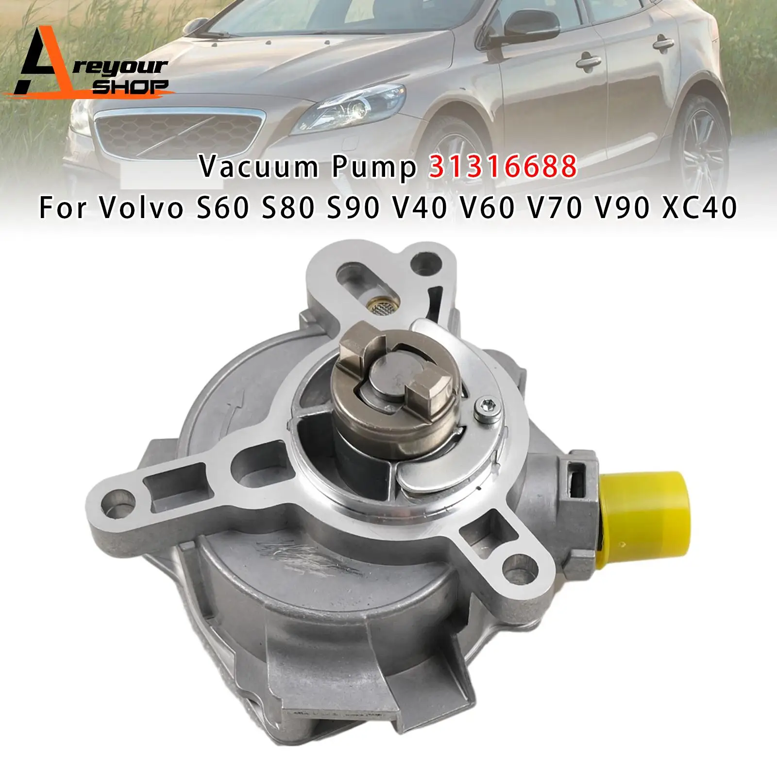 

Вакуумный насос 31316688 для Volvo S60 S80 S90 V40 V60 V70 V90 XC40