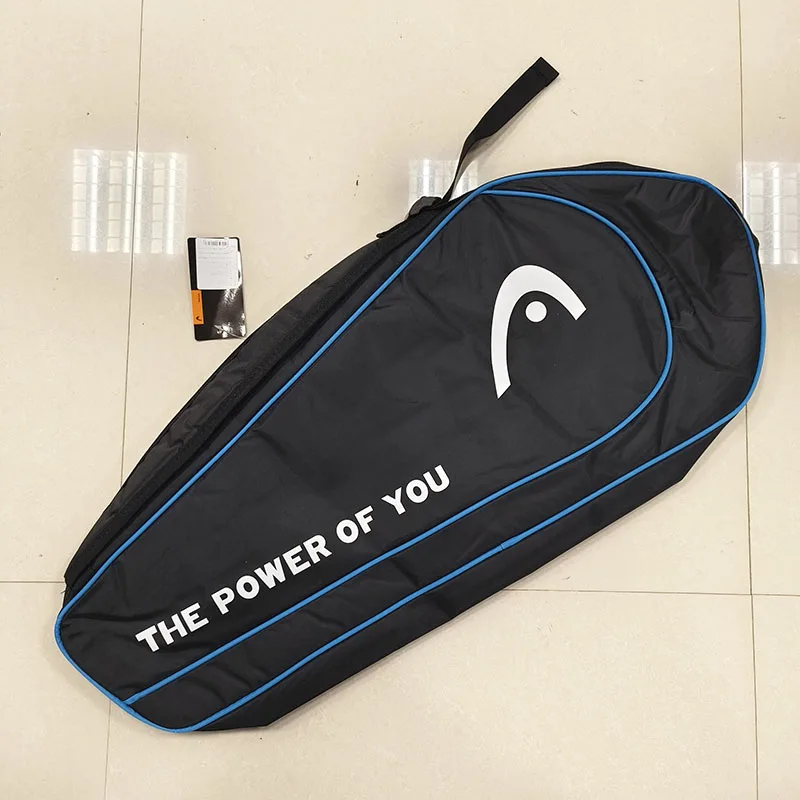 HEAD Tennis Racket Bag 3 Pack Training Sport Competition Shoulder Hand Bag Handbag Squash Badminton Raquete De Padel Storage Bag