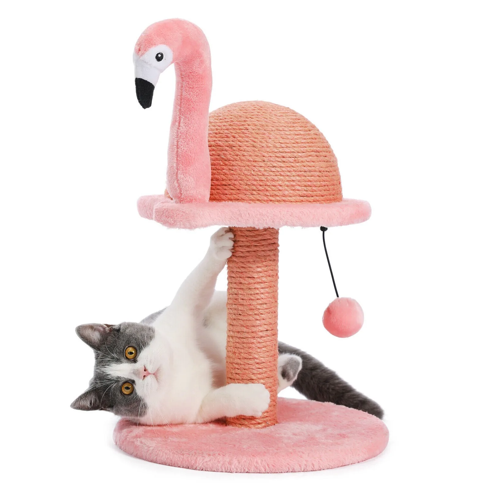 Cat Tree Scratching Post Tower Condo House for Kitten Playing Bed Toys