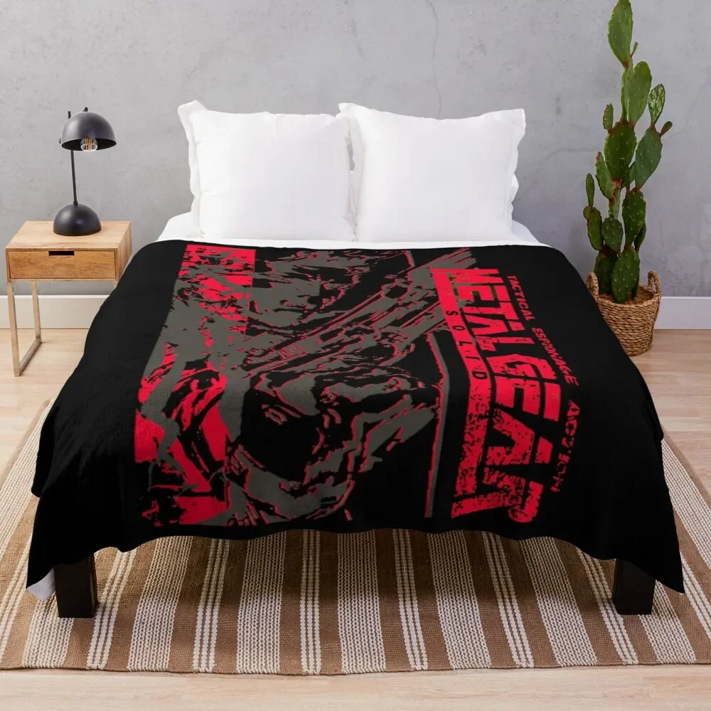 

Metal Gear Solid Art Throw Blanket Polar Thins Blankets