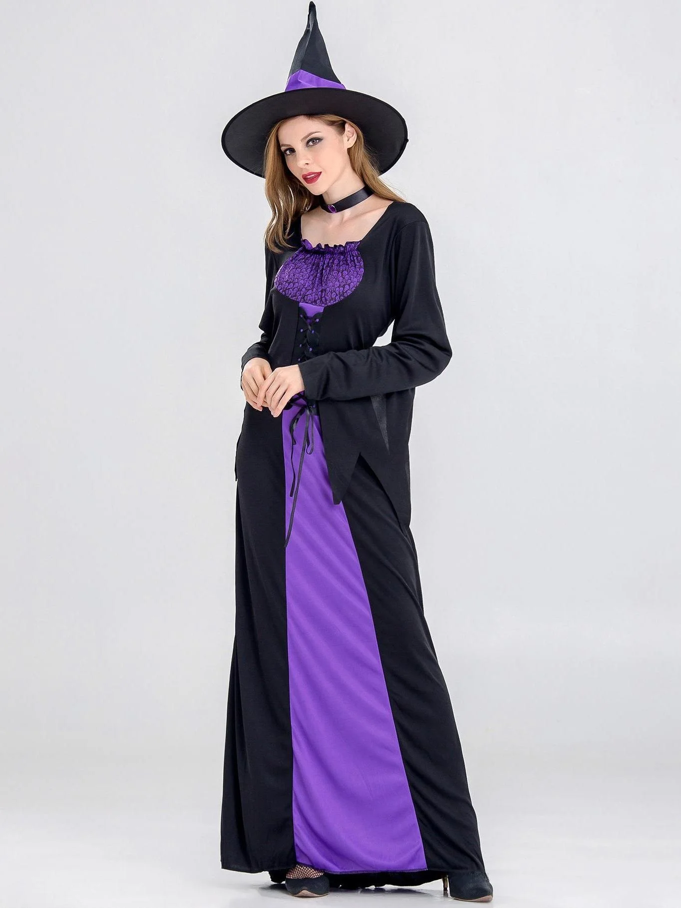 

Halloween Witch Costume SXXL Cosplay Performance Uniform Women's Traditional Ethnic Stage Costume Spring 2026 New Arrival