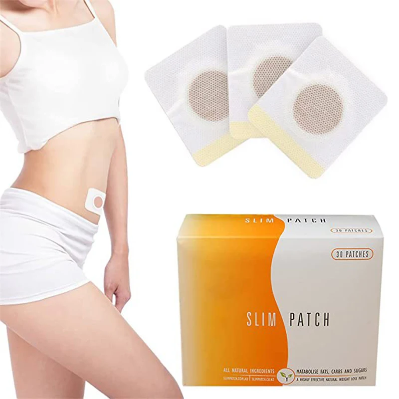 30Pcs/Box Weight Loss Slim Patch Fat Burning Slimming Products Body Belly Waist Losing Weight Cellulite Fat Burner Sticker