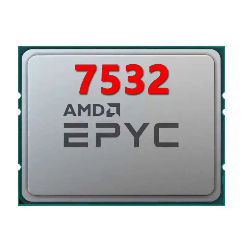 Bulk EPYC 7532 32Cores 64Threads 2.40GHz 256MB 200W DDR4 Socket SP3 For server