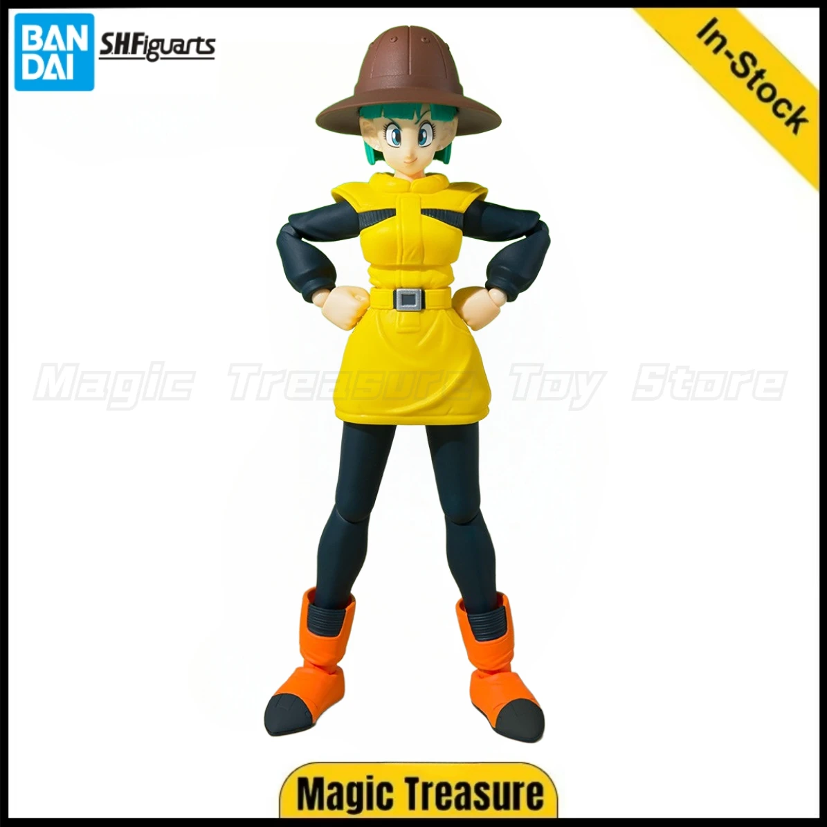 

【In Stock】Original BANDAI SPIRITS S.H.Figuarts DBZ Bulma Action Figure Toys Ornaments Gifts
