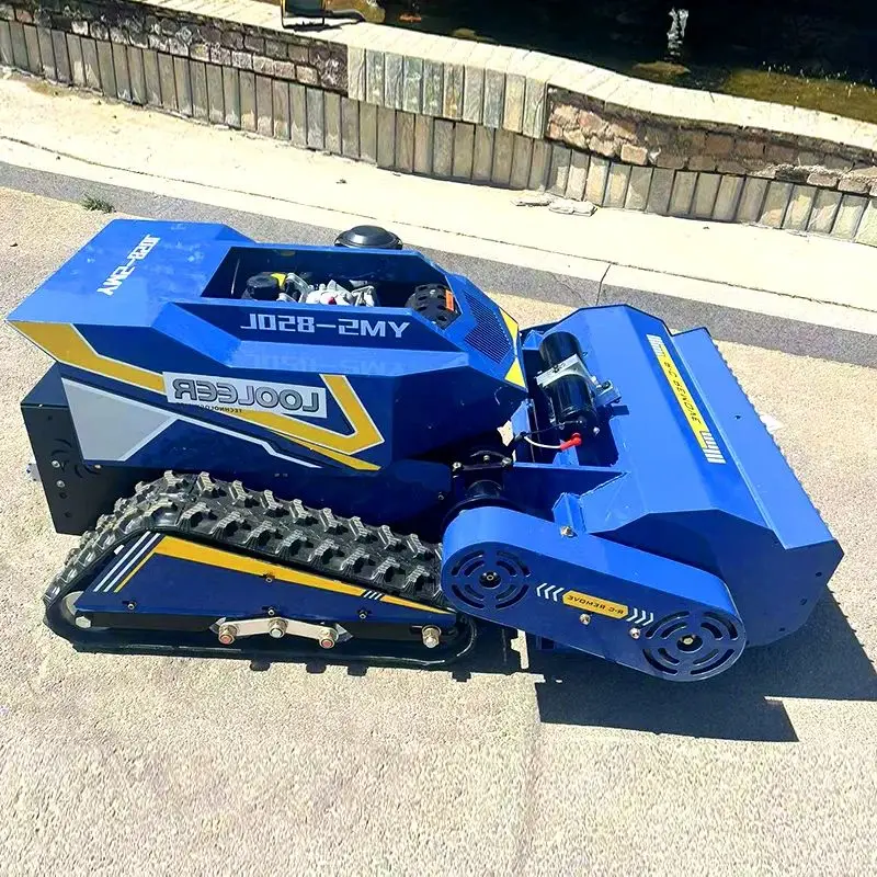 

Customized Factory Direct Flail Mower New Arrival Portable Remote Controlled Smart Robot Lawn Mower