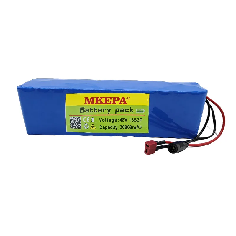 48V 36Ah 13S3P electric scooter folding delivery vehicle electric motorcycle lithium-ion high-power battery can be customized.