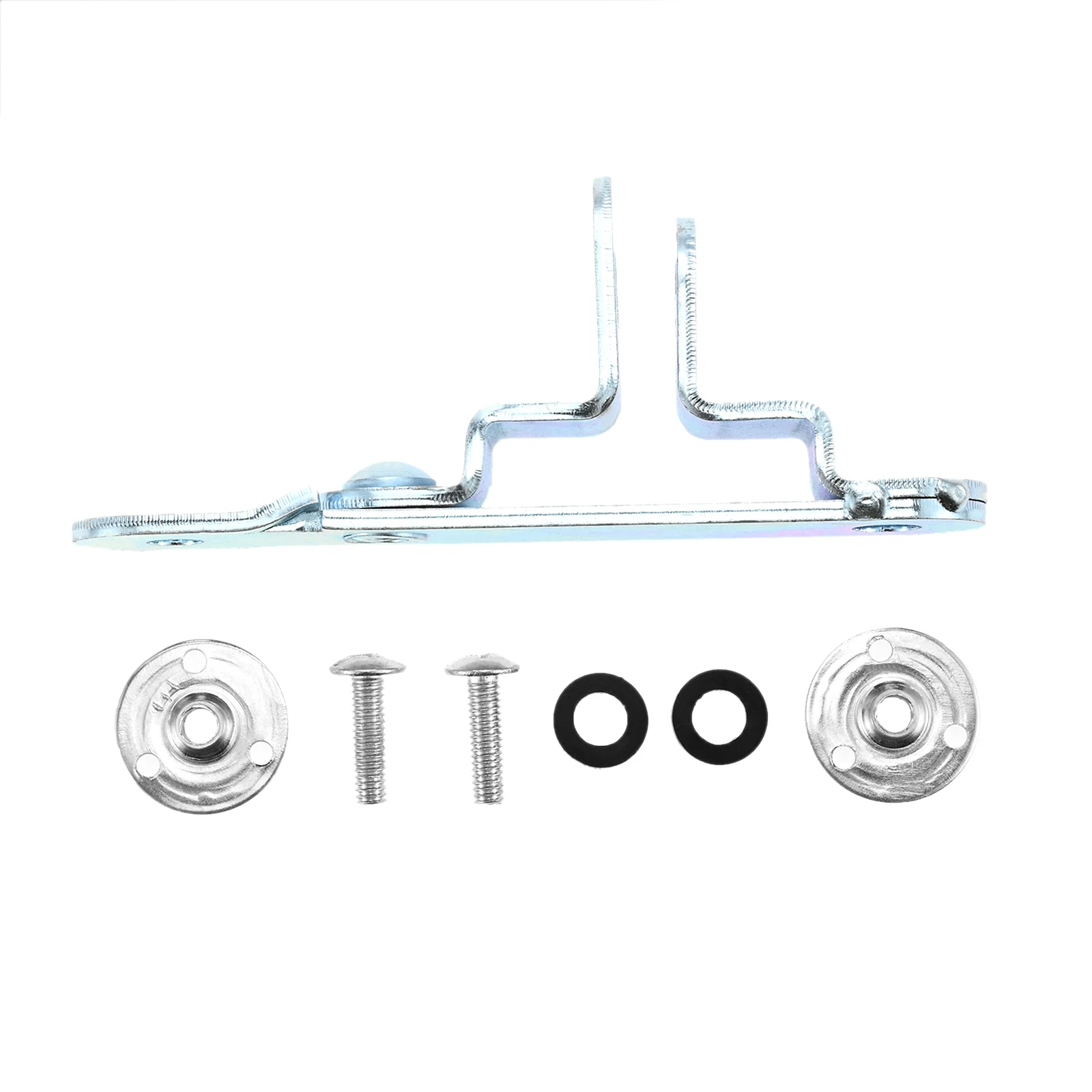 

1Set Cargo Trailer Door Hasp Bar Lock Handle Keeper Padlock Race Car Hauler 5/16" Thread Torx Truss Dome Head Nut Carriage Bolts