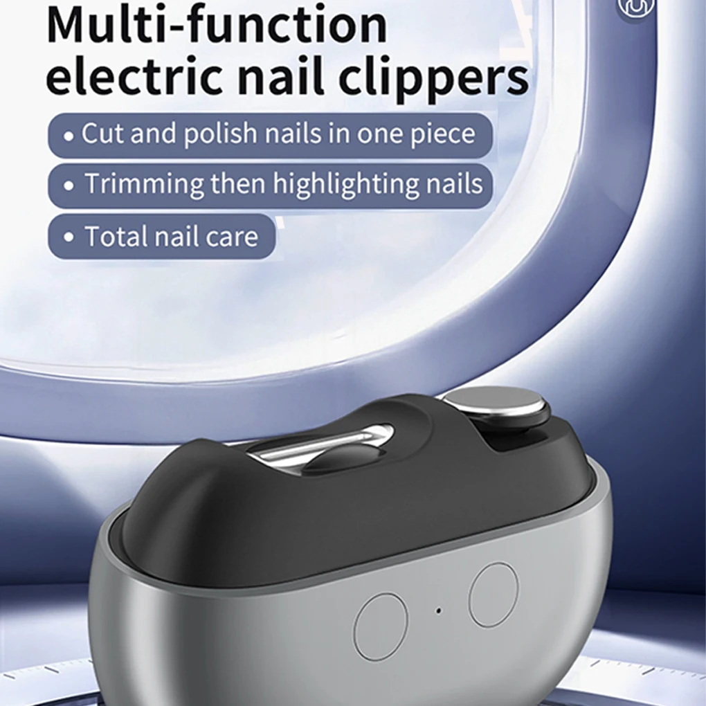 ABS Smart Nail Clippers 3-in-1 Multifunctional Electric Clippers For And Combining