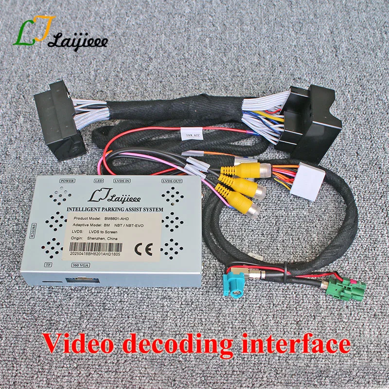 

Plug&Play Color Night Vision AHD Backup Reverse Camera for BMW All Series MINI Cooper NBT/EVO OEM Screen Upgrade Parking System