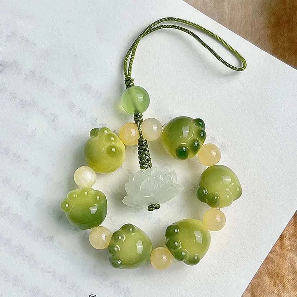 

Cute Bodhi Phone Chain Ins Style Phone Hanging Rope Keychain Couple Pendant