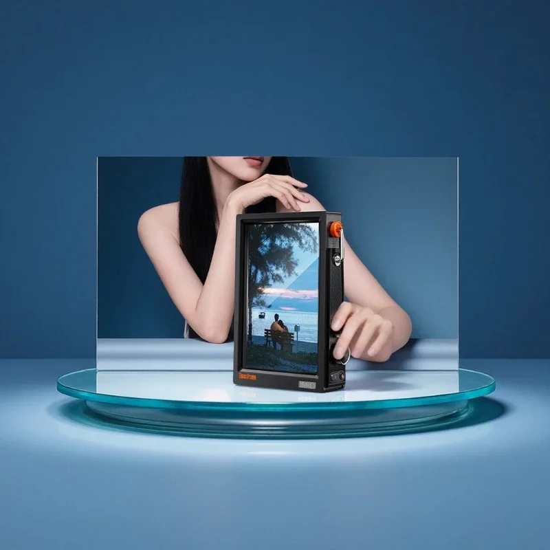 World of time transparent floating electronic photo frame high definition couple digital album intelligent projection gift