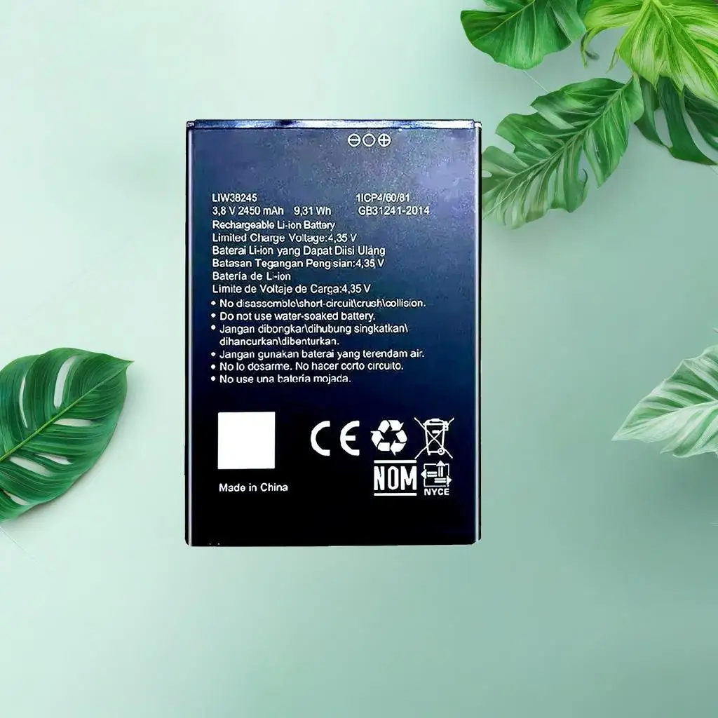 

Надежный аккумулятор LIW38245 с ультра-долго срока действия для мобильного телефона Hisense Infinity F17 Pro F16 2450 мАч