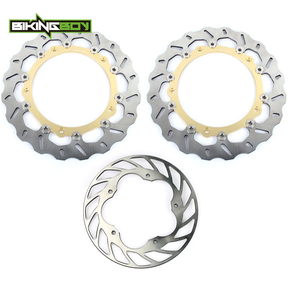 BIKINGBOY For BMW S1000RR 09 10 11 12 13 14 15 S1000R 2014 2015 2016 2017 Front Rear Brake Discs Rotors Disks 320mm 220mm Set