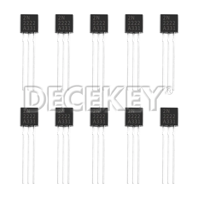 50/100PCS Transistor Kit 2N2222 TO92 NPN 30v 800MA Transistors Elektronische kit