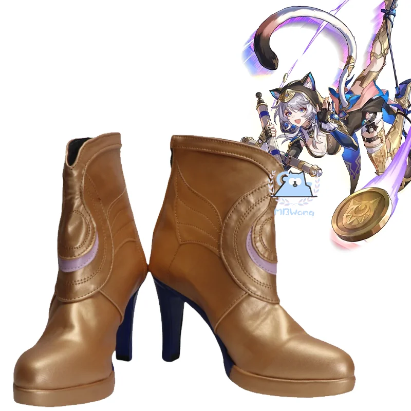 

Game Honkai: Star Rail Cipher Cosplay Shoes Cifera Cosplay Shoes High Heeled Shoes Ciphera Outfit For Hallowmas Party Women Men