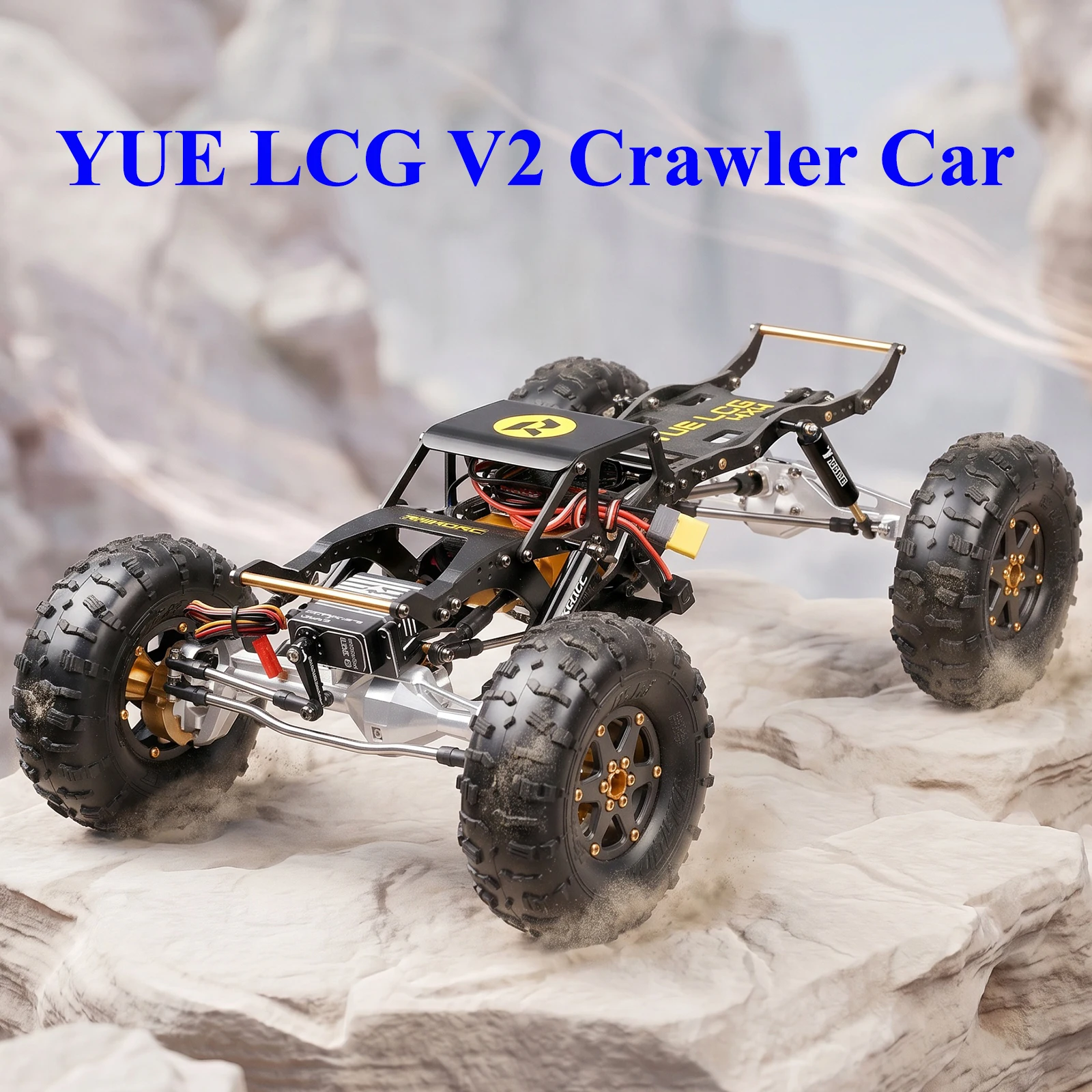 YUE LCG V2 1/10 Crawler Car for RTR Off-Road Competition