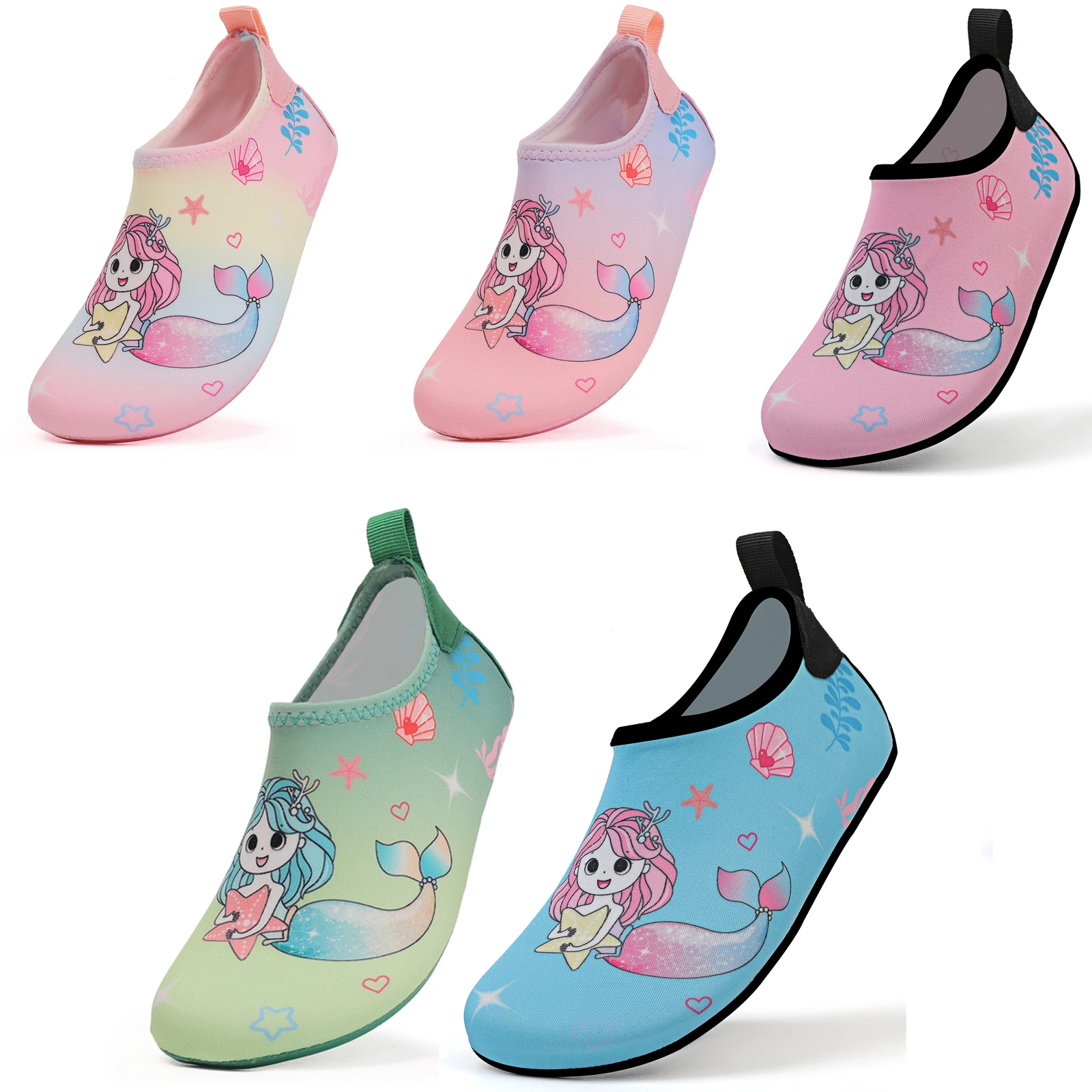 Bambini Sport acquatici Sneakers calzini da spiaggia bambini nuoto Aqua scarpe a piedi nudi estate ragazzo ragazza morbido surf pesca immersioni