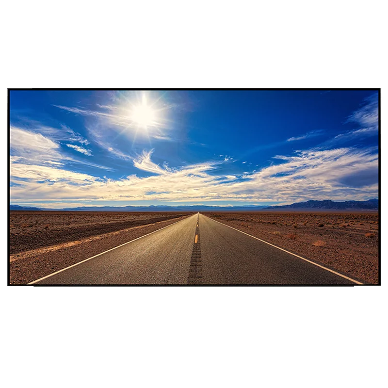 Ambient Light Rejecting Fixed Frame, Tri-Color Laser 8K 3D, Anti-Speckle Ultra-Thin Bezel, Best For Long Throw Projectors