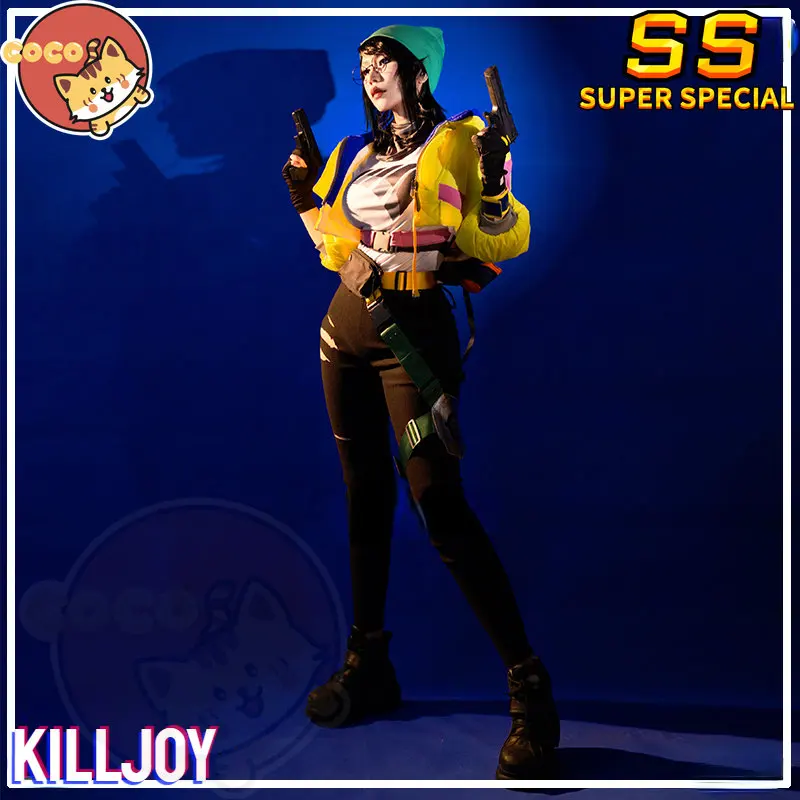 CoCos-SS Game Valorant Killjoy Cosplay Costume Game Valorant Cosplay Kingdom Corporation Klara Bohringer Costume and Cosplay Wig