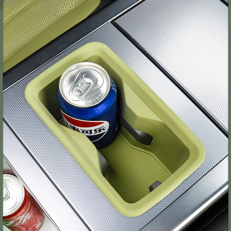 For M-hero M817 Central Control Water Cup Pad Non-slip Pad Interior Modification Silicone Environmental Protection Pad
