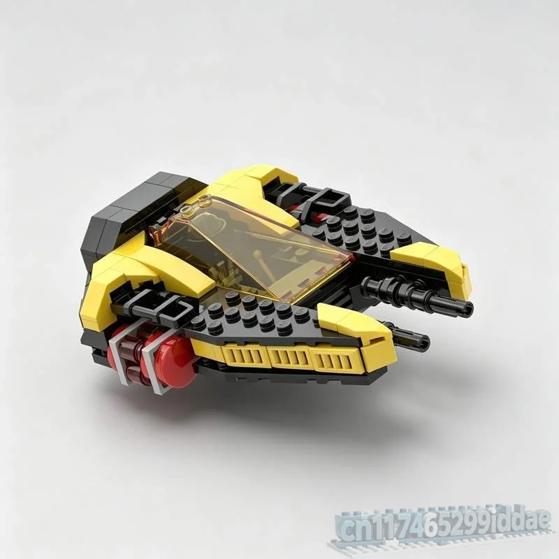 1354 Parts Renegade Commander Cockpit Space Battle Model Creative Building Blocks DIY Assembly Educational Toy Gifts Collection