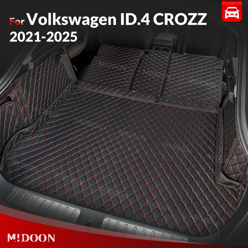 

MIDOON For Volkswagen（VW）ID.4 CROZZ 2021-2025 24 23 22 Auto Full Coverage Trunk Mat Car Cargo Liner Interior Accessories