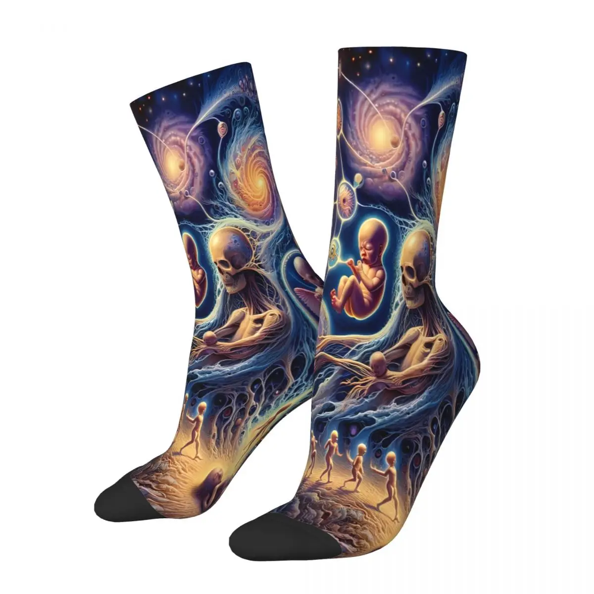 New Life Sock Printed Man Polyester