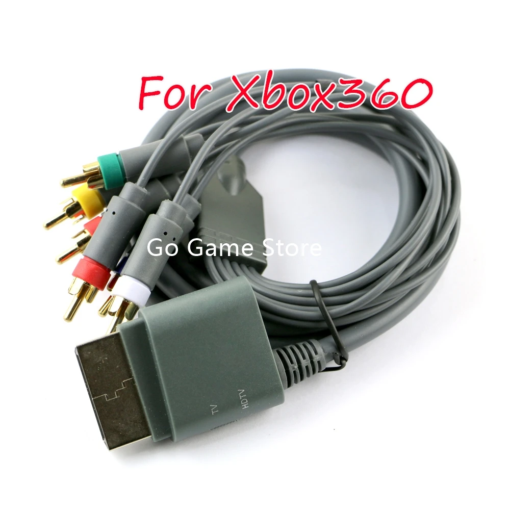 

For xbox360 1.8m 6 In 1 HD TV Component Composite Audio Video AV High Definition Cable Cord