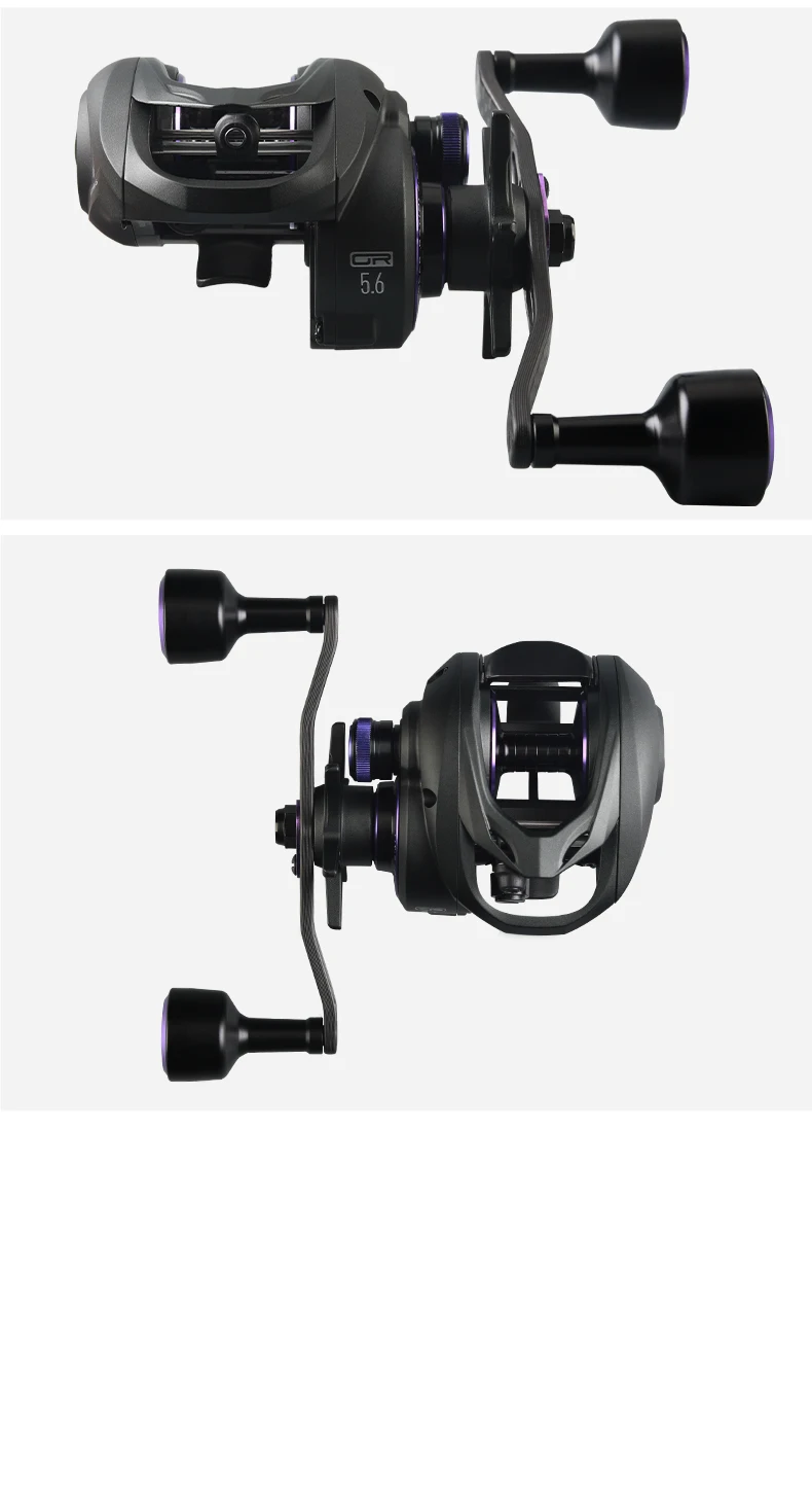 Kingdom Mithras Baitcasting-Rolle mit Aluminiumlegierungsrahmen, Übersetzungsverhältnis 5,6:1, 4,7:1, 8 kg maximale Bremskraft, 10+1BB, für Tintenfisch- und Oktopusangeln – Detail 10