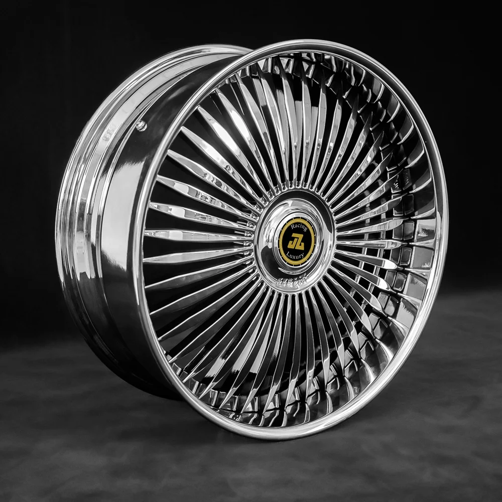 

JZ CNC Custom 2-Piece 5x120 5x114.3 5x112 17-26 дюймов Автомобильная ступица колеса Изготовленный на заказ обод из кованого сплава для Mercedes GLE