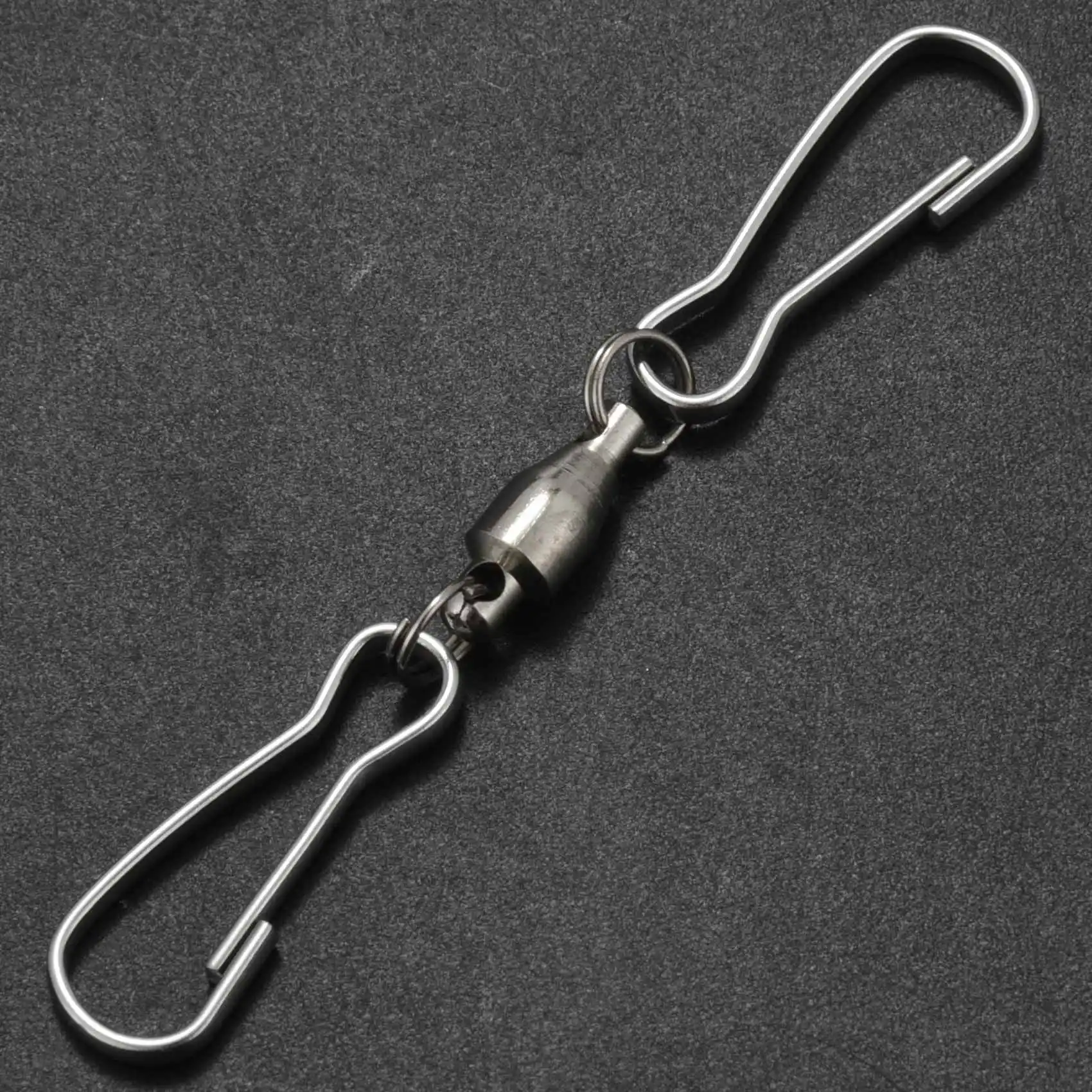 AA81-12 Pack Spinning Double Clip Swivel Hooks For Wind Spinners, Hanging Windsock, Bird Feeders, Wind Chimes Crystal Twisters P