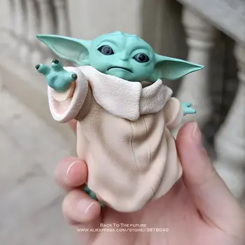 孩之寶星際大戰電影系列 尤達寶寶 達斯維達 曼達洛人 動畫人偶收藏 迷你兒童玩具模型 兒童禮物 6 最佳銷售 星際大戰尤達 - №2