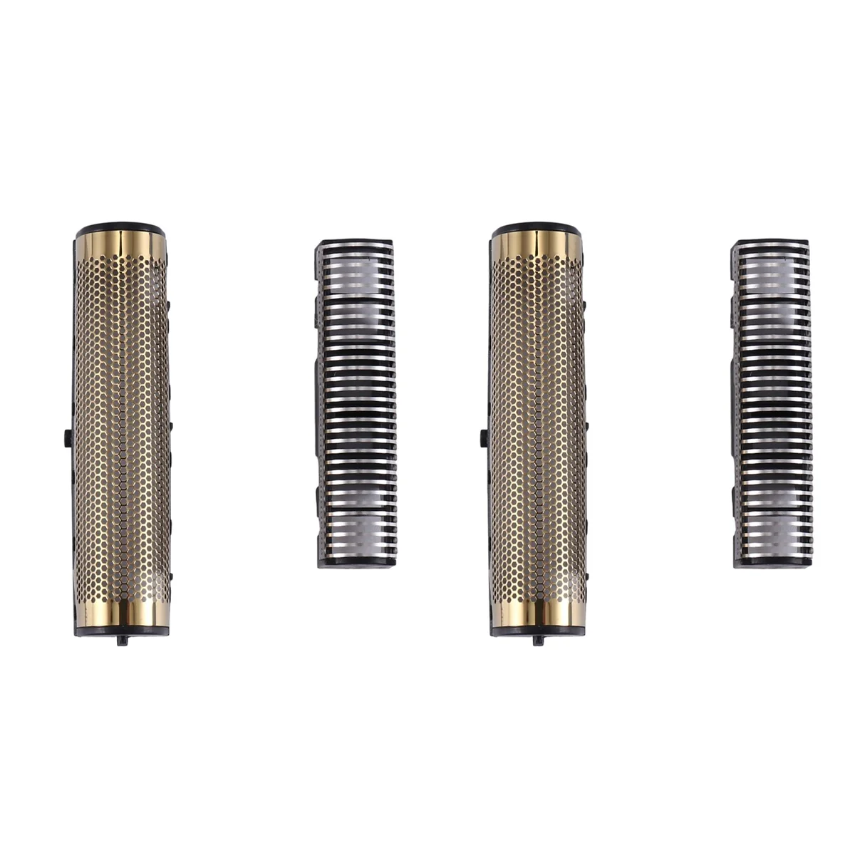 Qualitative Electric Shavers Blades Golden Foil Knife Net and Cutter Head Suitable for Kemei KM-2026 KM-2028 Floating Razor