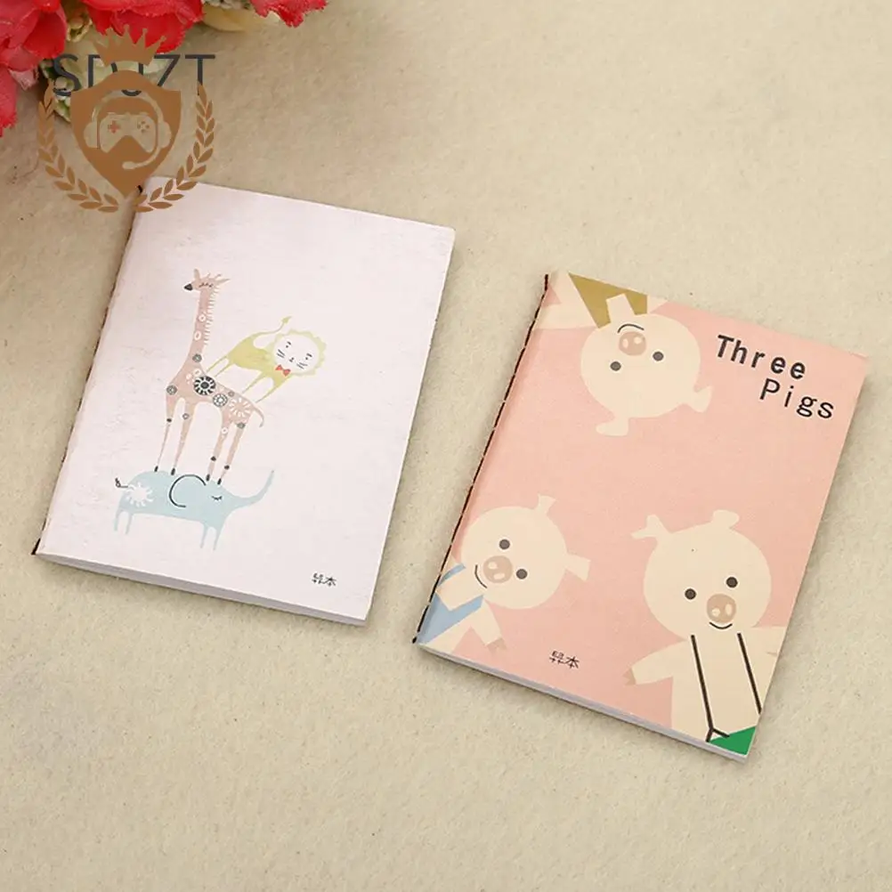 20pages/sheet Kawai Small Pocket Notepad Planner Mini Notebook Lined For Women Girl Office Worker