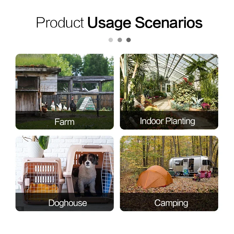 مروحة عادم تعمل بالطاقة الشمسية في جميع الأحوال الجوية، تشغيل تلقائي للمطر أو اللمعان لتهوية حظيرة الدفيئة والدجاج الدائرية