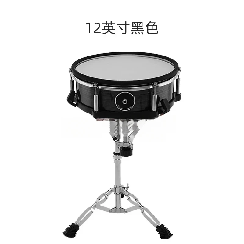 

12 InchElectronic Mesh Wooden Cavity Snare Drum With Bracket