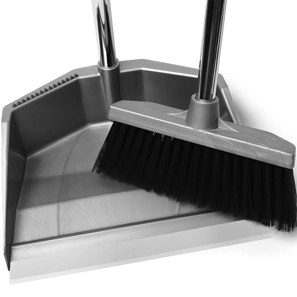 8Pcs Replacement Rubber Lip for Dustpan Edge Strip Soft Resilient Dust Pan Rubber Edge Accessories Efficient Dust Collection