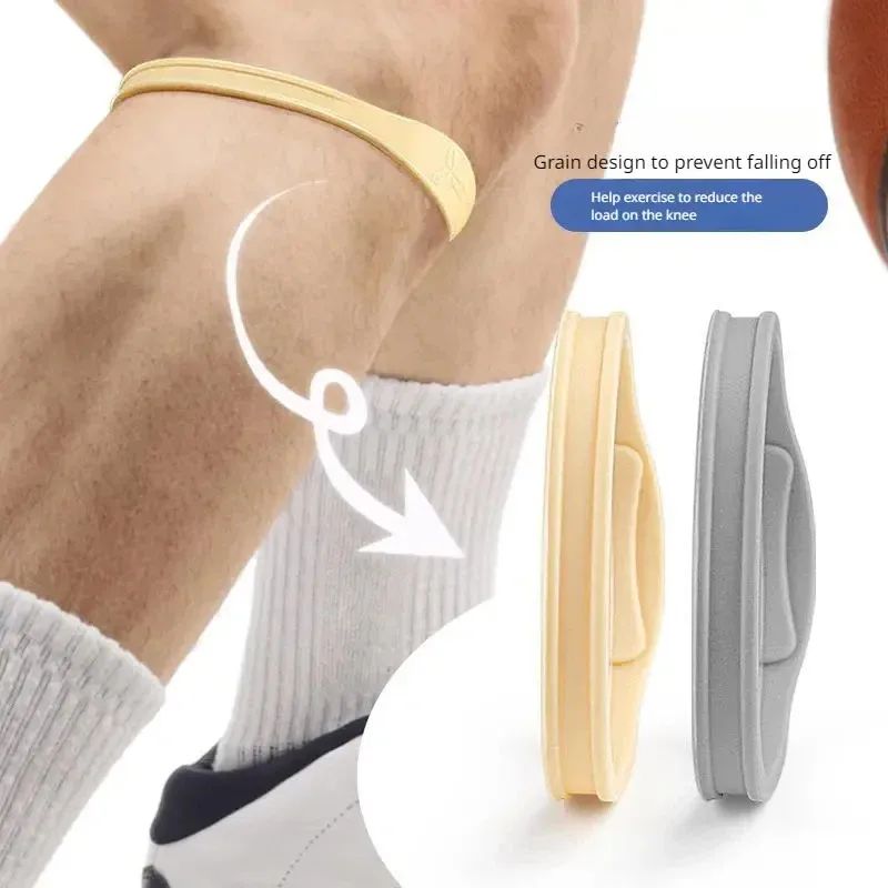 Genouillère de basket-ball en Silicone respirant, absorbe les chocs, sport, Fitness, protection du genou, ceinture rotulienne, Support rotulien fixe