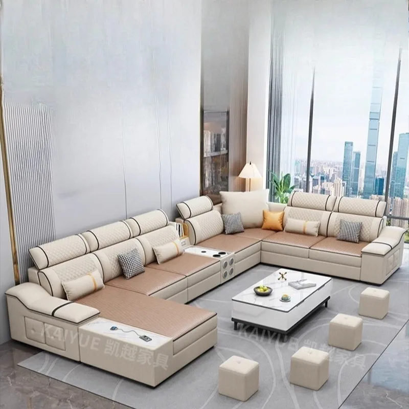 Confortável cama sofá reclinável à prova dwireless água carregador sem fio sofá multifuncional dobrável woonkamer banken acessórios para casa